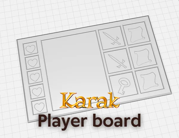 Karak player board