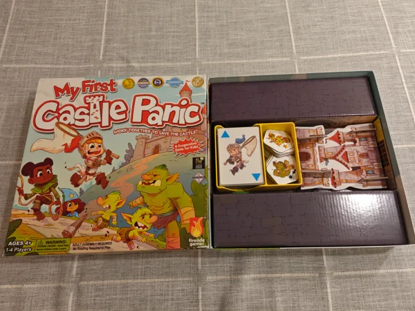 城堡惊魂儿童版桌游收纳My First Castle Panic Inserts