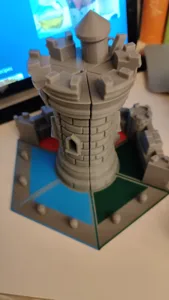 Castle Panic Coloured base for Replacement Pieces