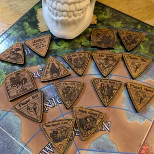 Castle Panic Dark Titan Monster Tokens