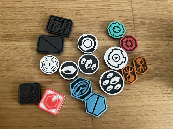 Netrunner Token Set