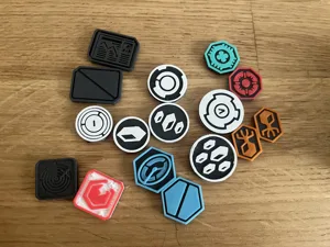 Netrunner Token Set