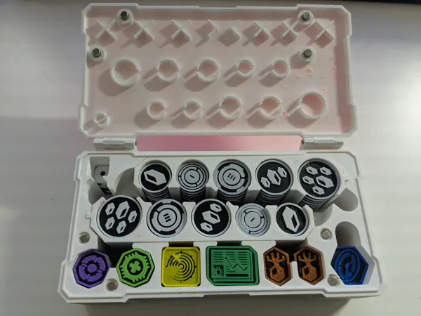 Token box for Netrunner / Null Signal / Nisei
