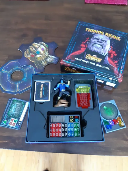 Thanos Rising board game organizer
