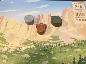 Trails Board Game Tokens