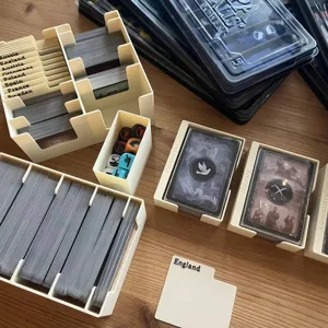 Europa Universalis: The Price of Power (Standard and Deluxe Edition) insert/organizer, premium sleeved cards