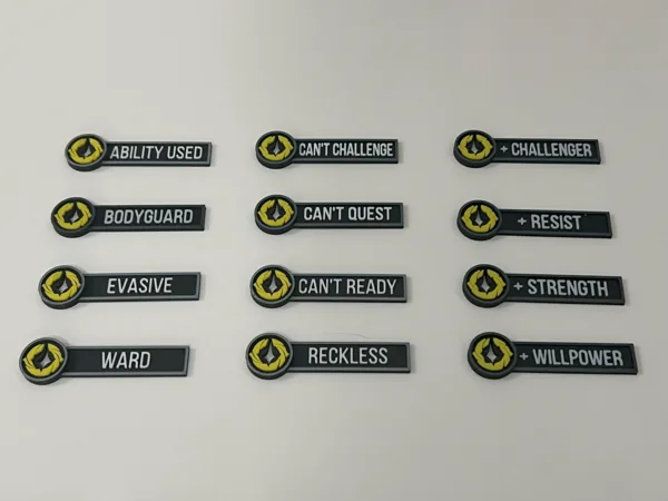 Disney Lorcana Elite Status Tokens