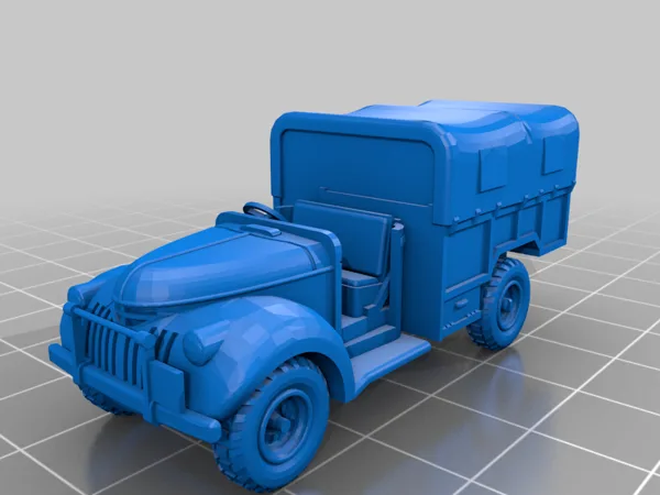 Chevy 1533 x2 LRDG easy print