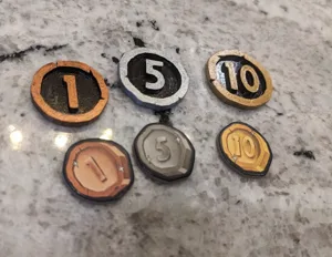 Townsfolk Tussle coins