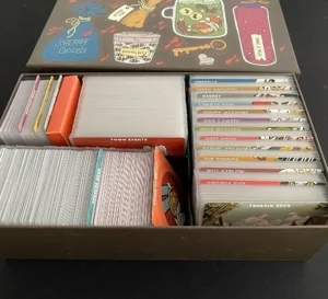 Card insert for Townsfolk Tussle (fits OG box)