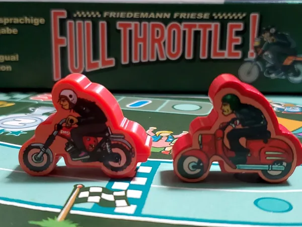 Full Throttle / Frisiert! Bike moped Meeple