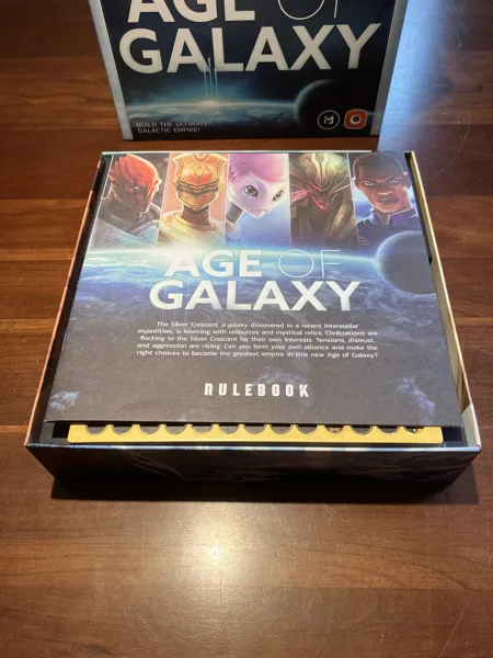 Age of Galaxy (2nd ed.) organizer