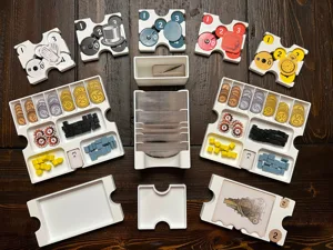 Furnace Board Game Insert / Organizer - Supports Interbellum Expansion