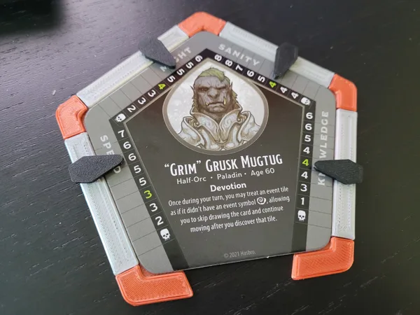 Betrayal at Baldur's Gate Character Tile Tracker