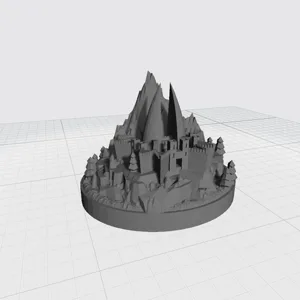 Angmer Orc stronghold, compatible with War of the Ring board game
