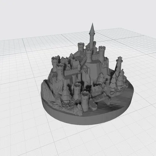 Human Stronghold compatible with Dol Amroth for War of the Ring board game