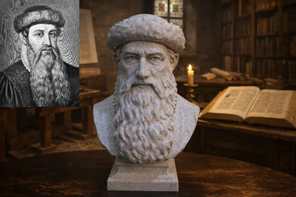 Johannes Gensfleisch zur Laden zum Gutenberg — Bust