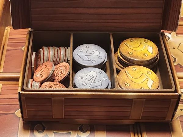 Gutenberg coin box insert