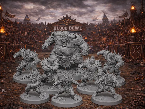 Équipe du Chaos – Inspirée de Blood Bowl