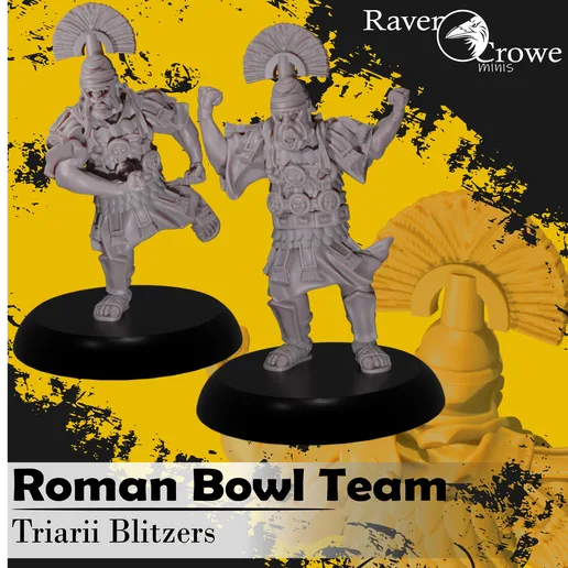 Blood Bowl Roman Legionaries Team | Triari Blitzers