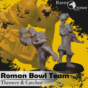 Blood Bowl Roman Legionaries Team | Principes Thrower & Catcher
