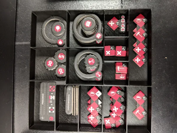 Claustrophobia 1643 Token Trays