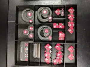 Claustrophobia 1643 Token Trays