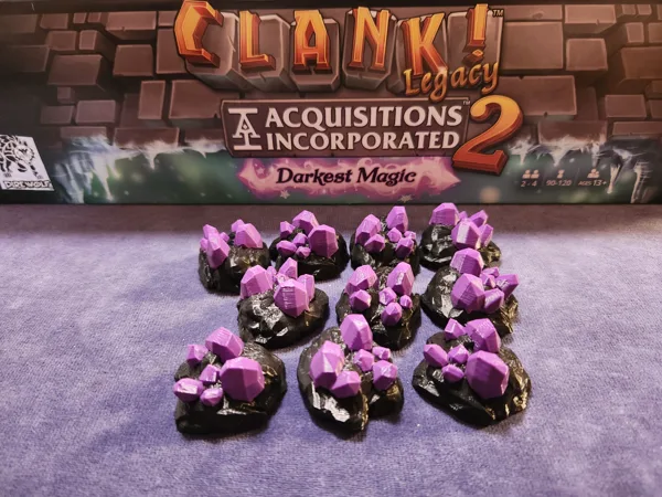 Clank Legacy 2 Ore Tokens with hollow base
