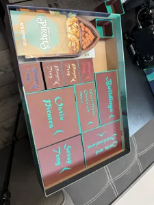 Ostia + Pirates All-In Insert (Fits Dual Layered Boards and Metal Tokens)