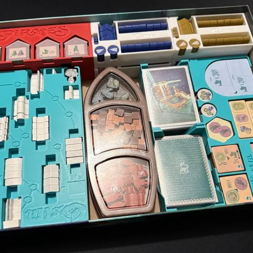 Ostia and All Expansions Game Box Insert