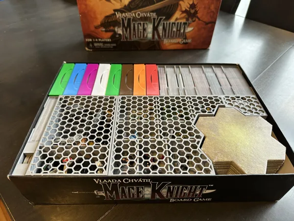 Mage Knight Organizer with Apocalypse Dragon in Original Box