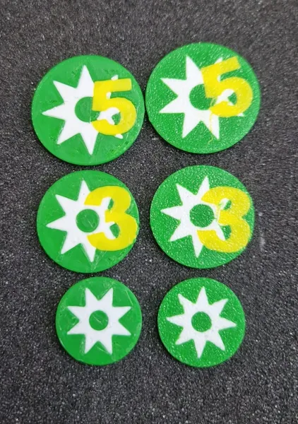 Power Tokens for Marvel Crisis Protocol for AMS
