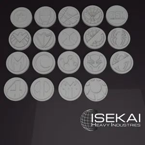 Game Aid Tokens for Marvel: Crisis Protocol
