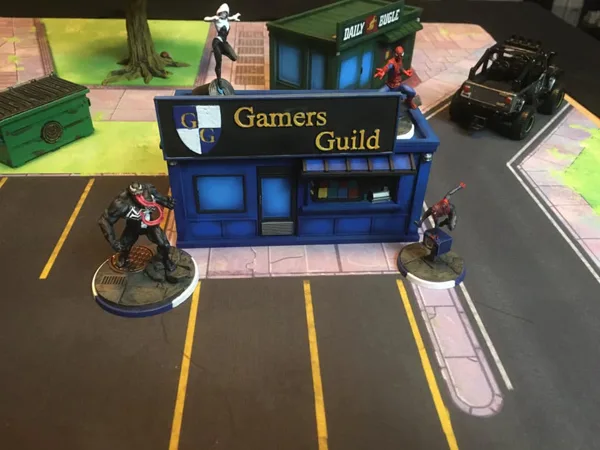 The Gamer's Guild, Daily Bugle Sign for Marvel Crisis Protocol