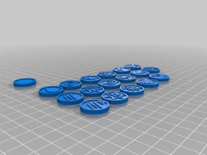 Tokens for Marvel Crisis Protocol