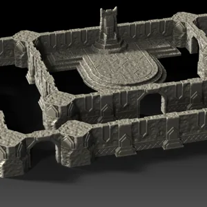 Dwarven Dungeon — Modular Dungeon Tiles for RPG & Skirmish | D&D · Warhammer Quest · Mordheim (28/32mm)