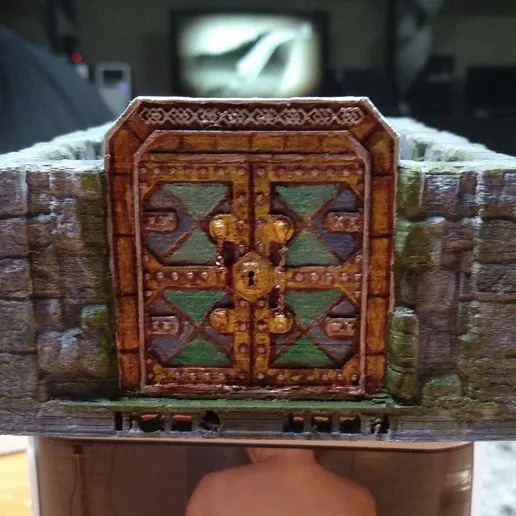 Dungeon bowl - warhammer quest pit and stairs