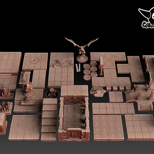 Dungeon bowl - warhammer quest rooms pack