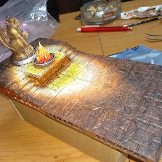 Dungeon bowl - warhammer quest Idol room