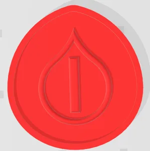 Warhammer Quest Card Wounded Token