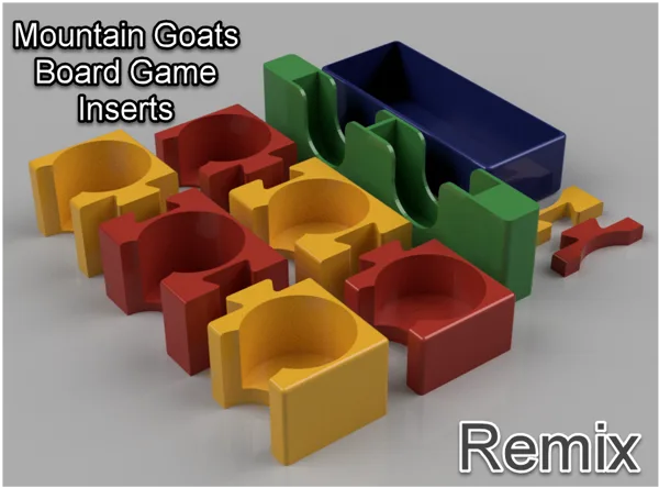 Mountain Goats Board Game Inserts (Remix)