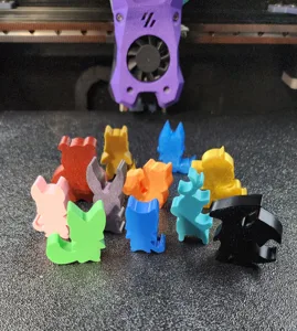 Here To Slay Meeples