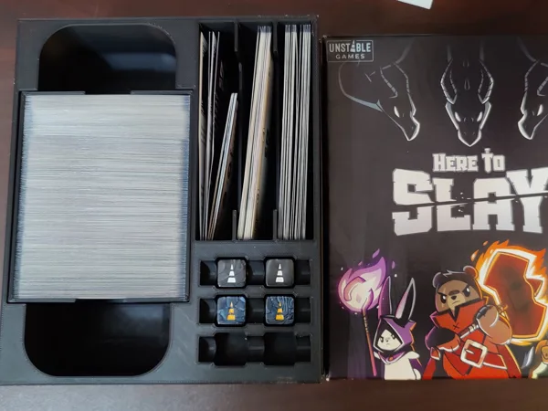 Ultimate Here To Slay insert organizer with card holder!