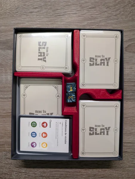 Here To Slay Insert (sleeved cards / base + extensions)