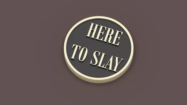 Here To Slay Action Coins