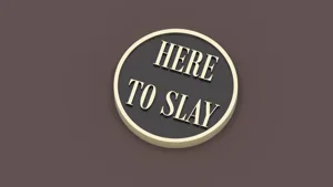 Here To Slay Action Coins