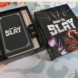 Here To Slay (fake) insert and draw/discard tray