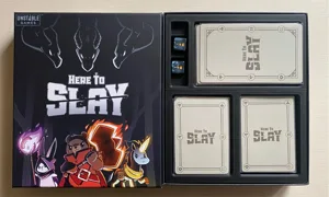 Card organizer for "Here to Slay"