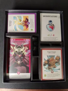 Here To Slay Card Holder for Base Game + Expansions and Sleeved Cards