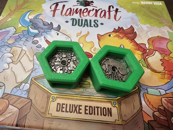 Flamecraft Duals Player Coin Holders